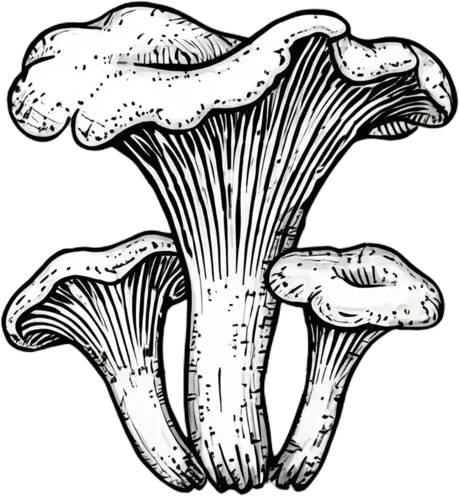 Chanterelle mushrooms